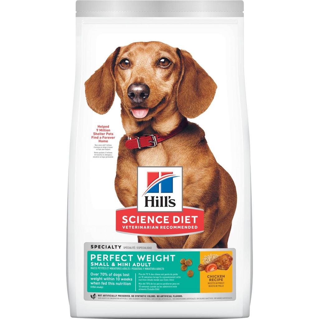 Hill's Science Diet Adult Perfect Weight Small &amp; Mini Dog Food 6.8kg
