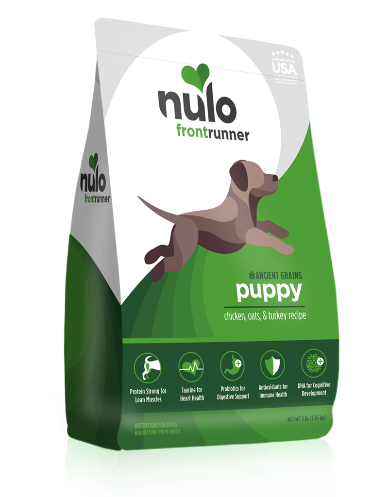 Nulo Frontrunner Ancient Grains Chicken, Oats &amp; Turkey Puppy Dry Dog Food 11.3kg