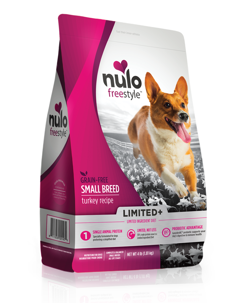 Nulo Freestyle Limited+ Small Breed Grain-Free Turkey Recipe Dry Dog Food 6.35kg