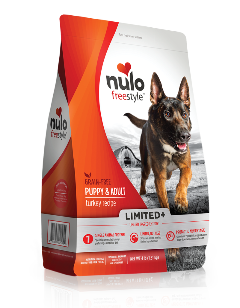 Nulo Freestyle Limited+ Puppy Grain-Free Turkey Recipe Dry Dog Food 10.9kg