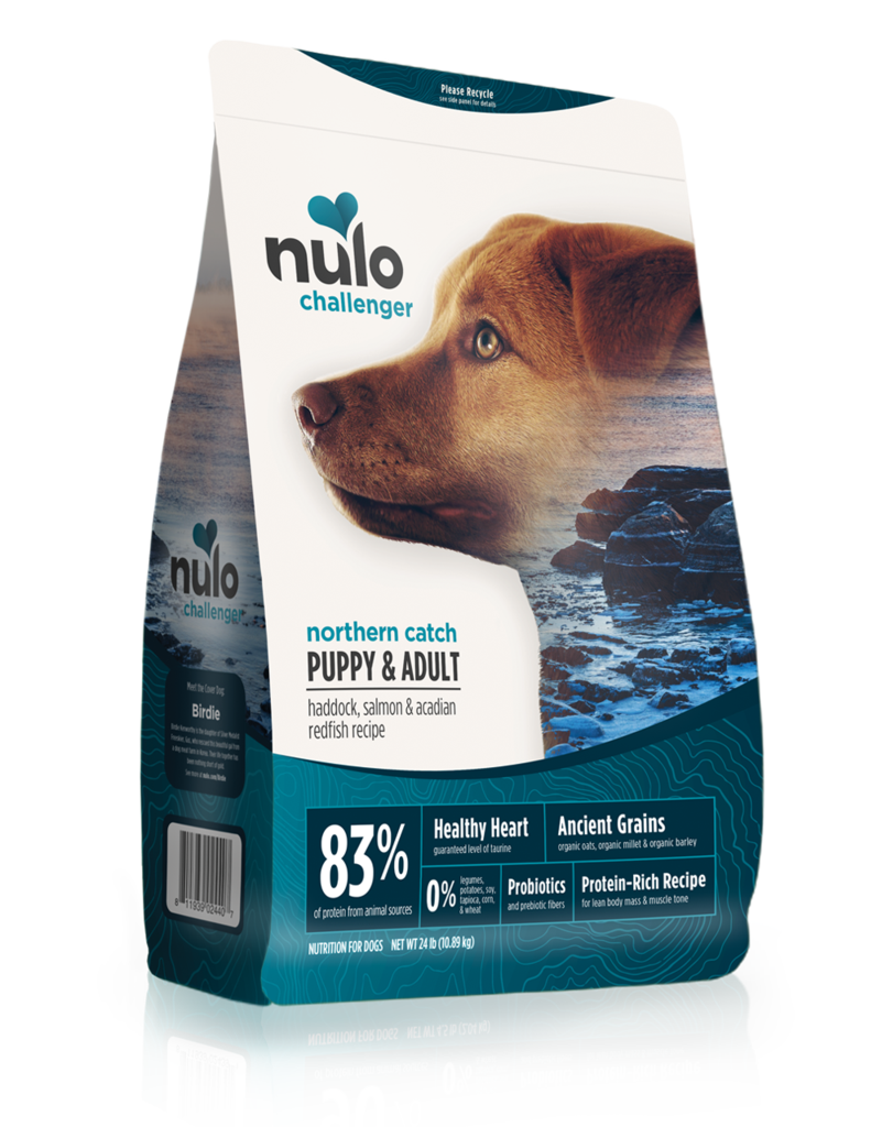 NULO challenger high-meat kibble haddock, salmon &amp; redfish Dry Dog Food 10.9kg