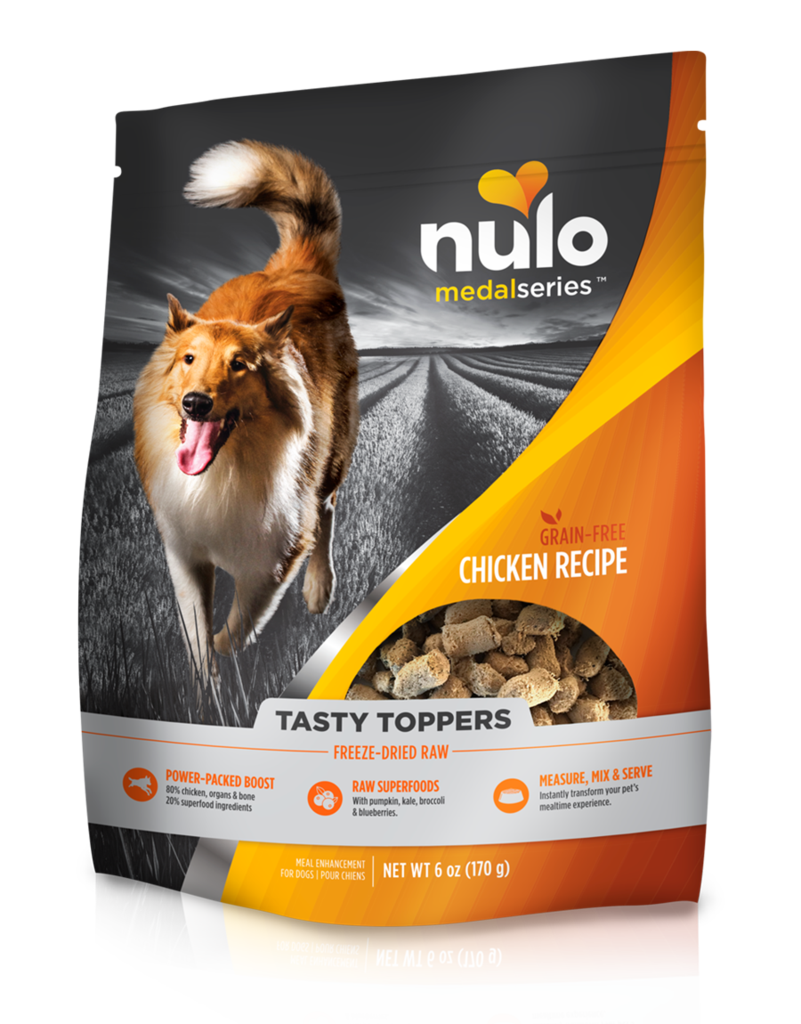 NULO medalseries tasty toppers chicken recipe Dry Dog Food 170g