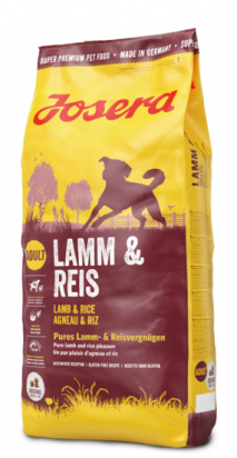 JOSERA LAMB AND RICE DRY DOG FOOD 15kg