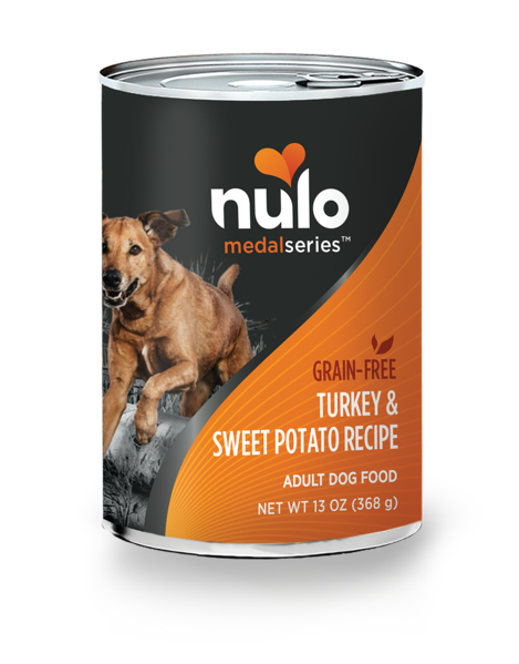 Nulo MedalSeries Grain Free, Turkey &amp; Sweet Potato Wet Dog Food 368g