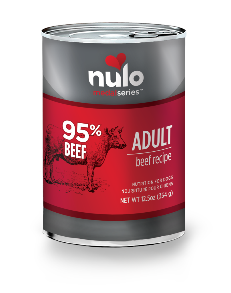 NULO medalseries adult dog 95% beef recipe Canned Dog Food 368g