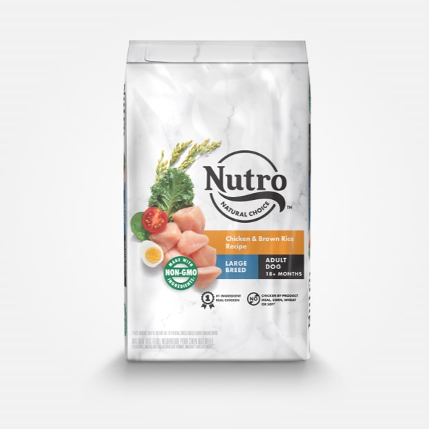 Nutro Natural Choice Large Breed Adult Chicken And Brown Rice Recipe Dry Dog Food 18.1kg