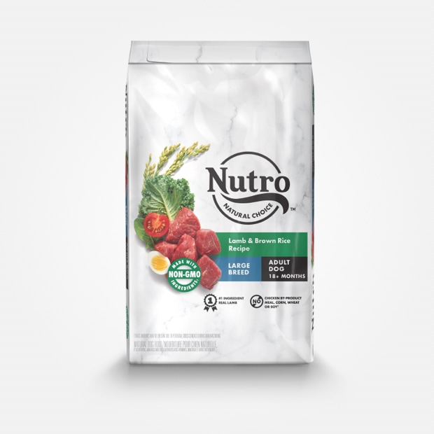 Nutro Natural Choice Large Breed Adult Lamb &amp; Brown Rice Recipe Dry Dog Food 18.1kg