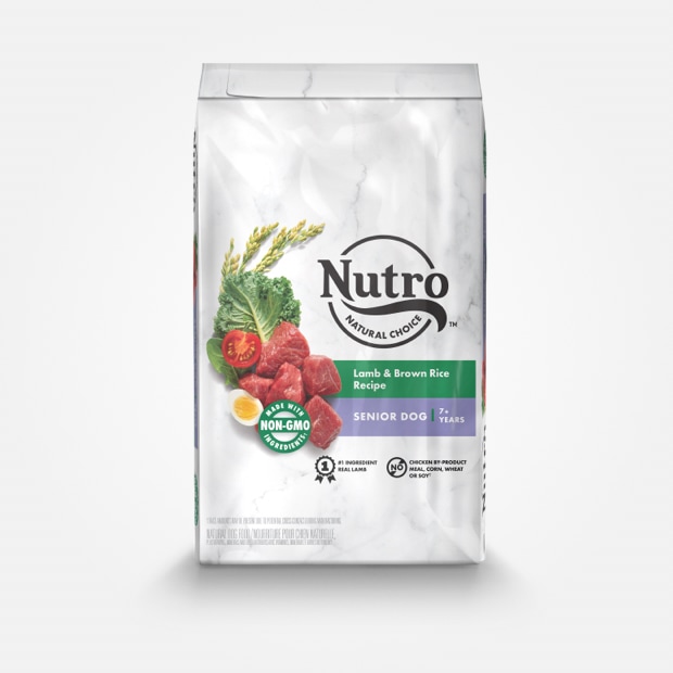 Nutro Natural Choice Senior Lamb &amp; Brown Rice Recipe Dry Dog Food 13.6kg