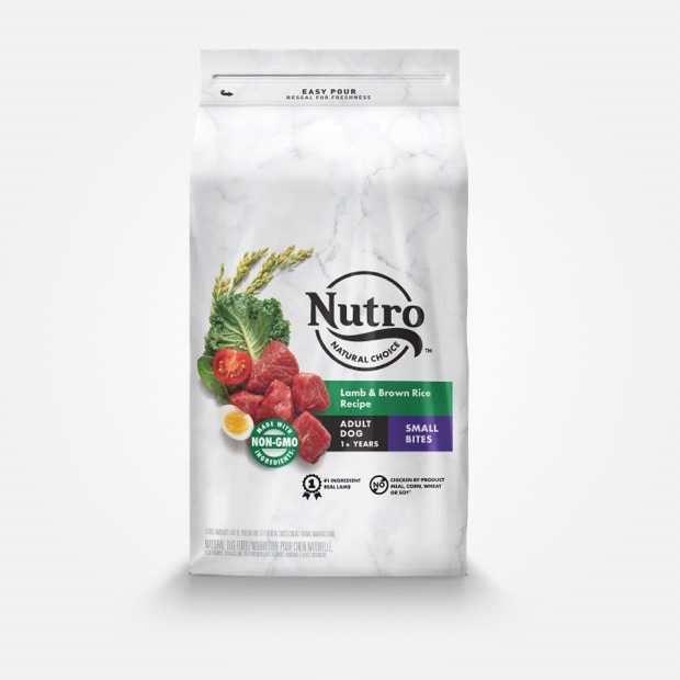 Nutro Natural Choice Small Bites Adult Lamb &amp; Brown Rice Recipe Dry Dog Food 13.6kg