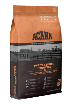 ACANA Puppy &amp; Junior Formula Grain-Free Dry Puppy Food 11.3kg