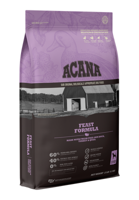 ACANA Feast Formula Grain-Free Dry Dog Food 11.3kg