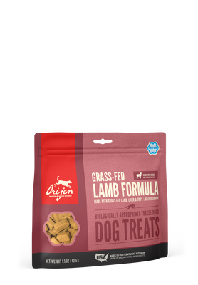 ORIJEN Freeze-Dried Grass Fed Lamb Dog Treats 92g