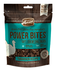 Merrick Power Bites Real Turducken Dog Treats 170g