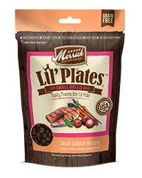 Merrick Lil' Plates Grain Free Small Salmon Small Breed Dry Dog Treats 142g