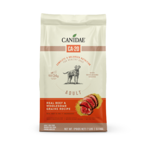 Canidea CA-20 Real Beef Recipe With Wholesome Grains Dry Dog Food 11.3kg