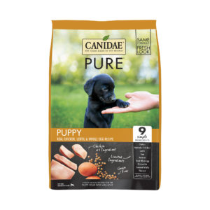 CANIDAE PURE Grain Free Limited Ingredient Real Chicken, Lentil &amp; Whole Egg Dry Puppy Food 10.9kg