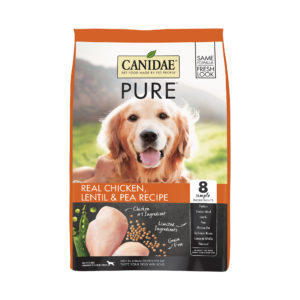 CANIDAE PURE Grain Free Limited Ingredient Real Chicken, Lentil &amp; Pea Recipe Dry Dog Food 10.9kg