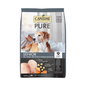 CANIDAE PURE Grain Free Limited Ingredient Senior Real Chicken, Sweet Potato &amp; Garbanzo Bean Dry Dog Food 1.8kg