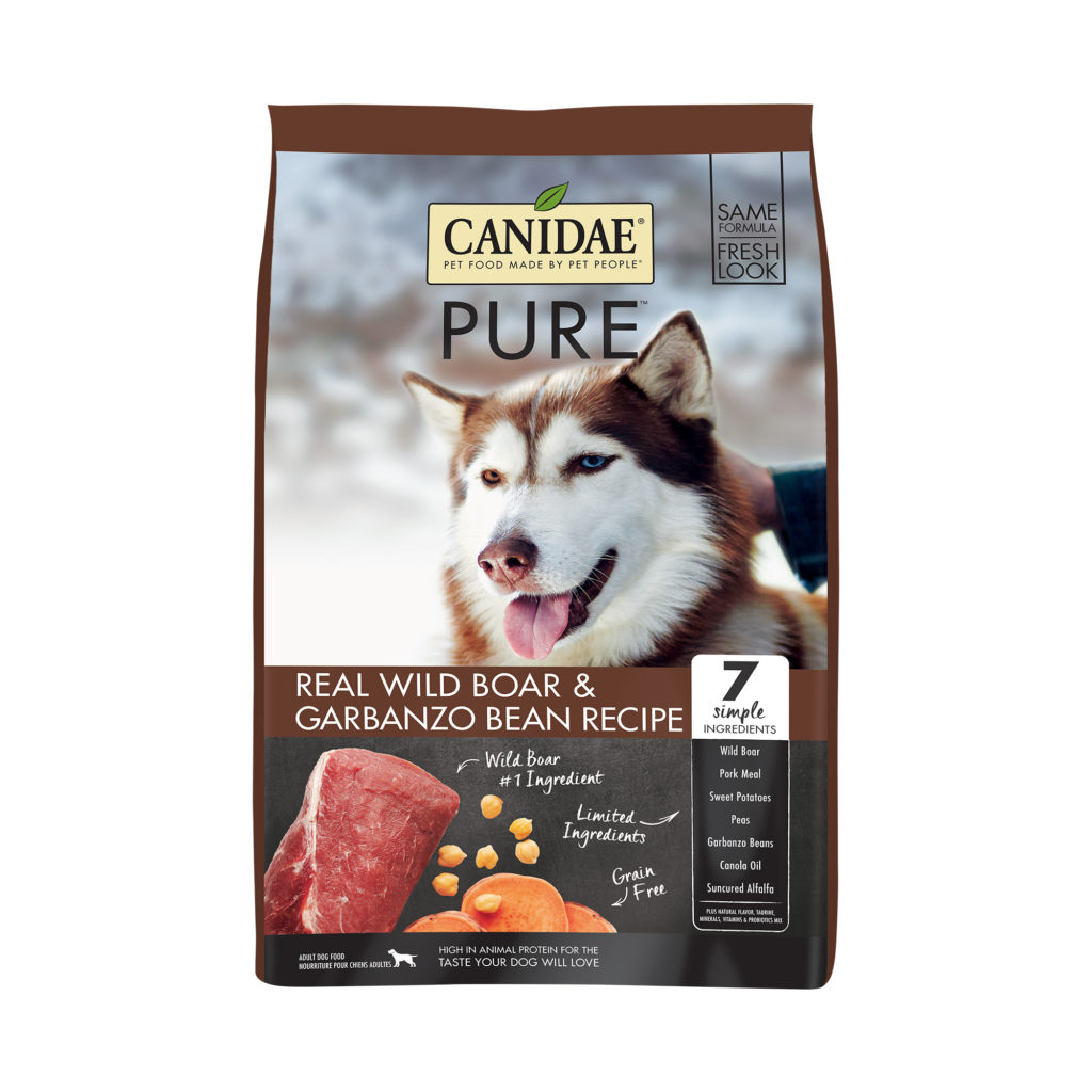 CANIDAE PURE Real Wild Boar &amp; Garbanzo Bean, Limited Ingredient, Grain Free Recipe Small Breed Dry Dog Food 10.9kg