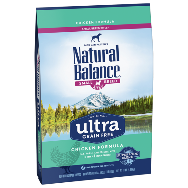 Natural Balance Original Ultra Grain Free Small Breed Bites Chicken Dry Dog Food 5kg