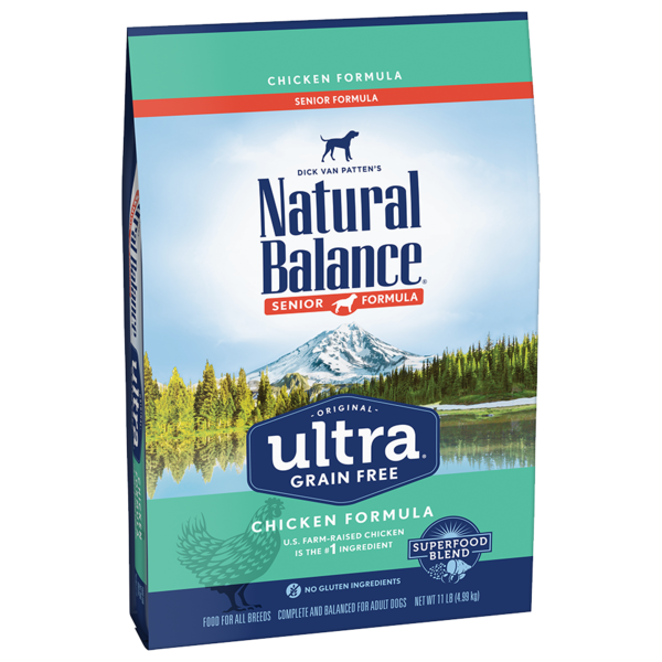 Natural Balance Original Ultra Grain Free Chicken Senior Formula Dry Dog Food 10.9kg