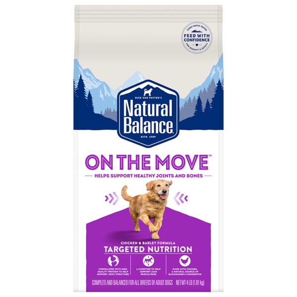 Natural Balance On the Move Chicken &amp; Barley Formula Dry Dog Food 10.9kg