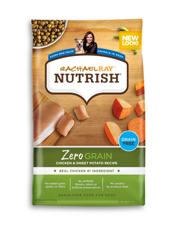 Rachael Ray Nutrish Zero Grain Natural Chicken &amp; Sweet Potato Recipe Grain-Free Dry Dog Food 11.7kg