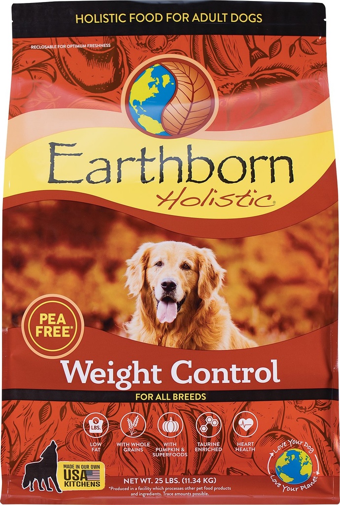 Earthborn Holistic Weight Control Dry Dog Food 11.3kg