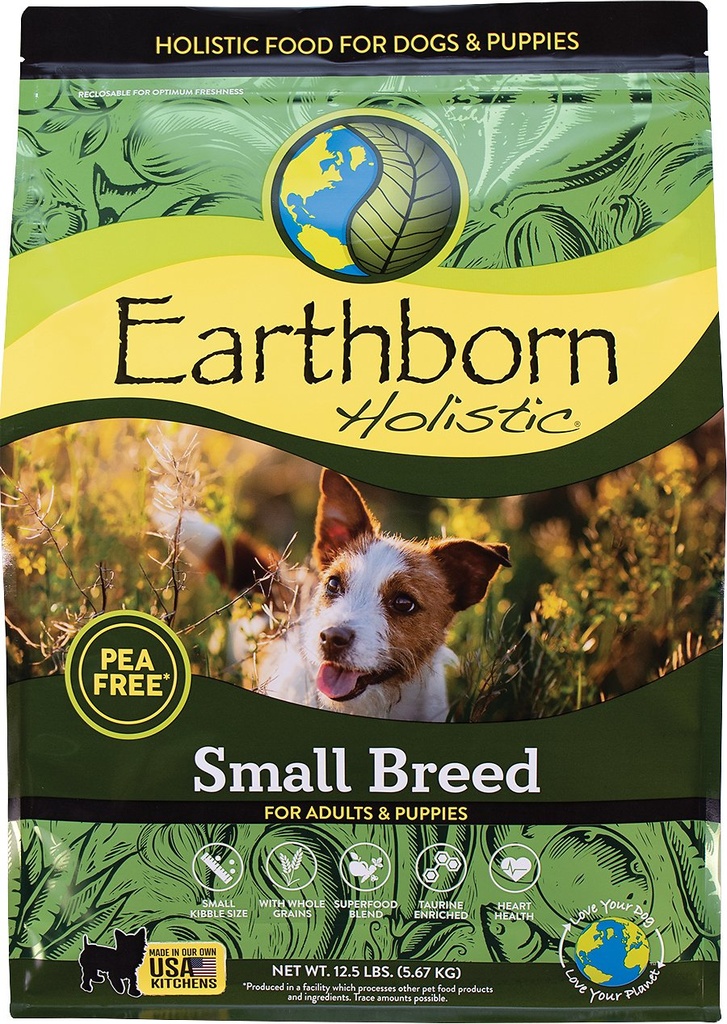 Earthborn Holistic Small Breed Dry Dog Food 5.67kg