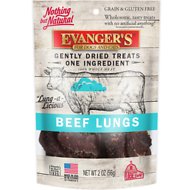 Evanger's Nothing but Natural Beef Lungs Raw Gently Dried Dog &amp; Cat Treats 56g