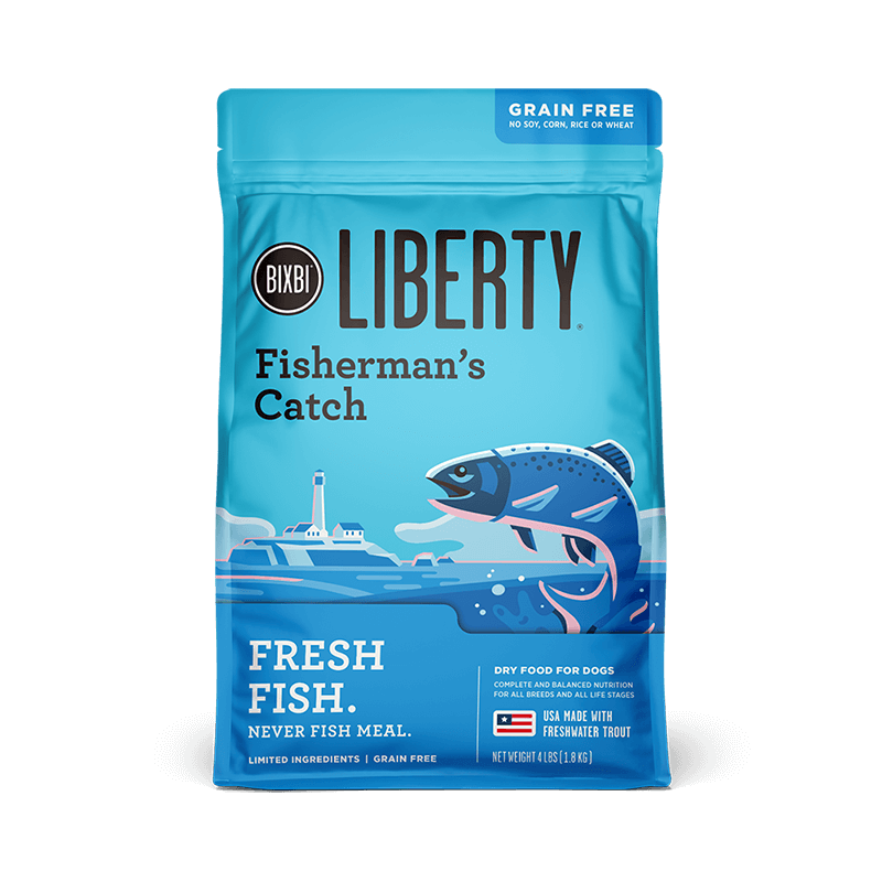 BIXBI Liberty Fisherman's Catch Grain-Free Dry Dog Food 10kg