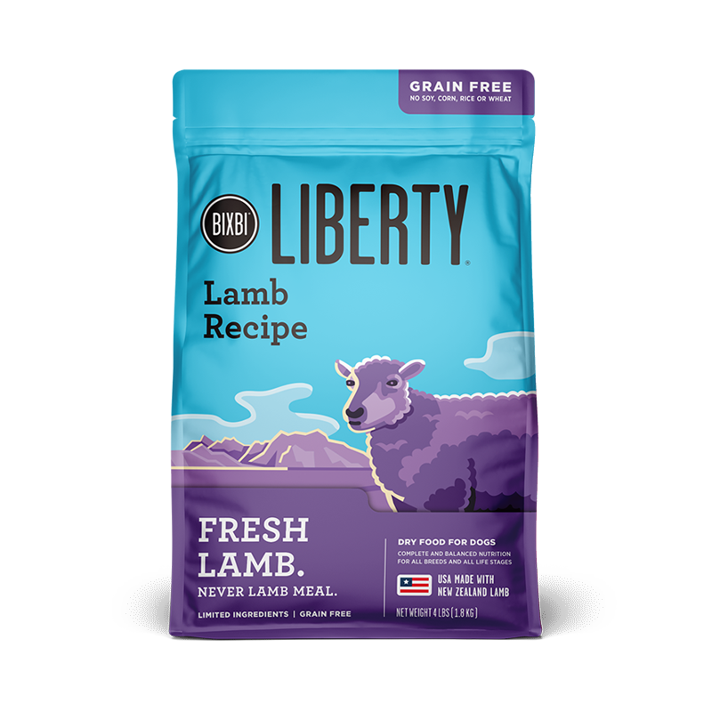 BIXBI Liberty Lamb Recipe Grain-Free Dry Dog Food 5kg