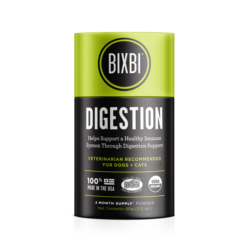 BIXBI Organic Pet Superfood Digestion Daily Dog &amp; Cat Supplement 60g