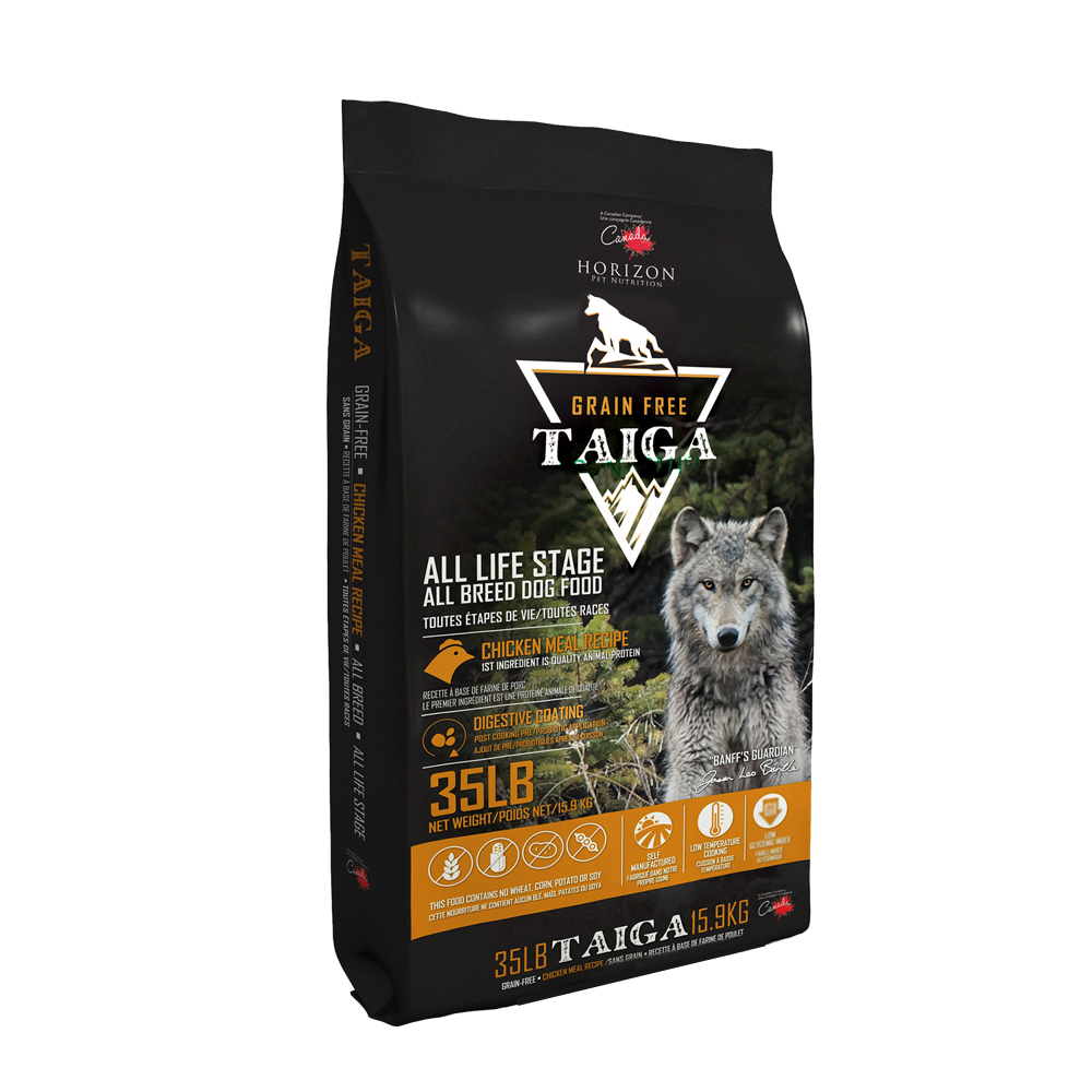 HORIZON TAIGA CHICKEN GRAIN FREE DRY DOG FOOD 15.9kg