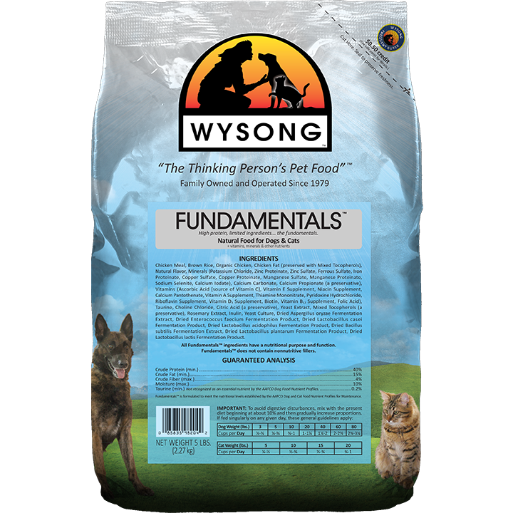 Wysong FUNDAMENTALS Adult Dry Dog Food 18.1kg