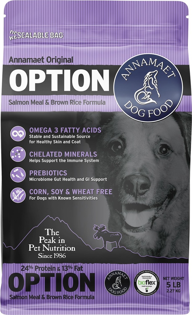 Annamaet Original Option Formula Dry Dog Food 18.1kg