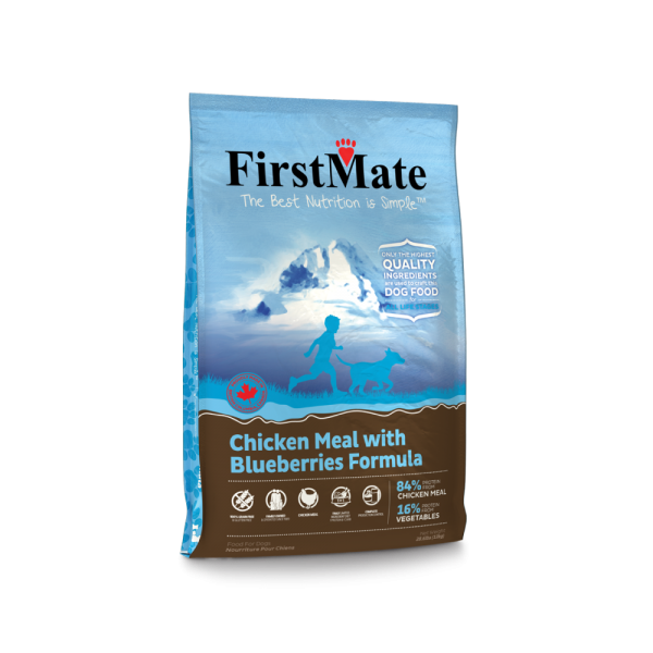 FirstMate Limited Ingredient Diet Grain-Free Chicken Meal with Blueberries Formula Dry Dog Food 13kg