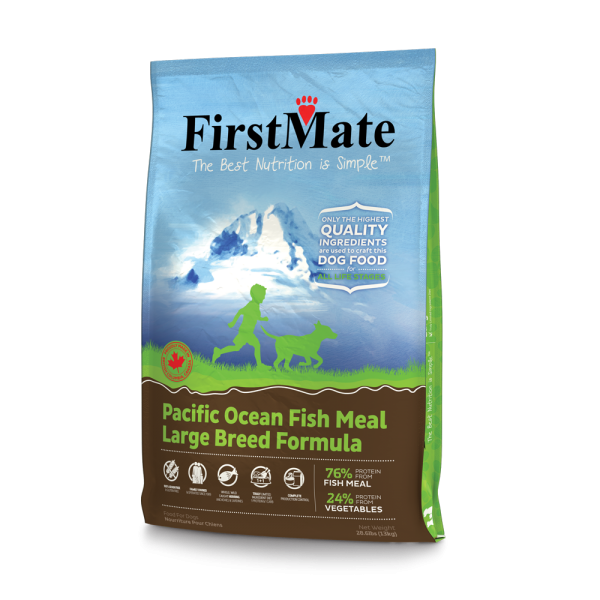 FirstMate Large Breed Limited Ingredient Diet Grain-Free Pacific Ocean Fish Meal Formula Dry Dog Food 13kg