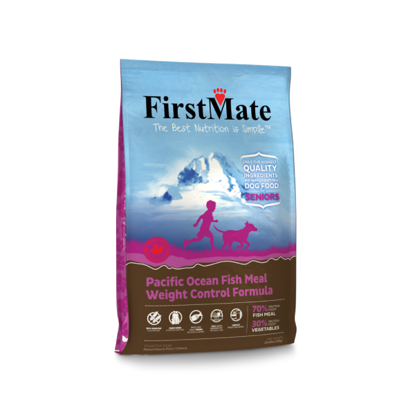 FirstMate Weight Control Limited Ingredient Diet Senior Grain-Free Pacific Ocean Fish Meal Formula Dry Dog Food 13kg