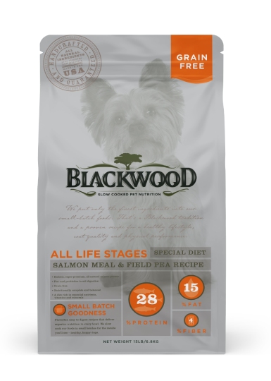 Blackwood Salmon Meal &amp; Field Pea Recipe Grain-Free Dry Dog Food 6.8kg