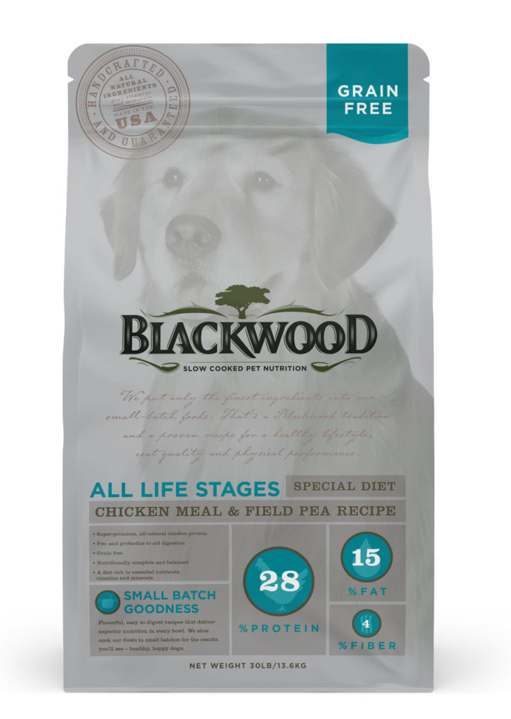 Blackwood Chicken Meal &amp; Field Pea Recipe Grain-Free Dry Dog Food 13.6kg