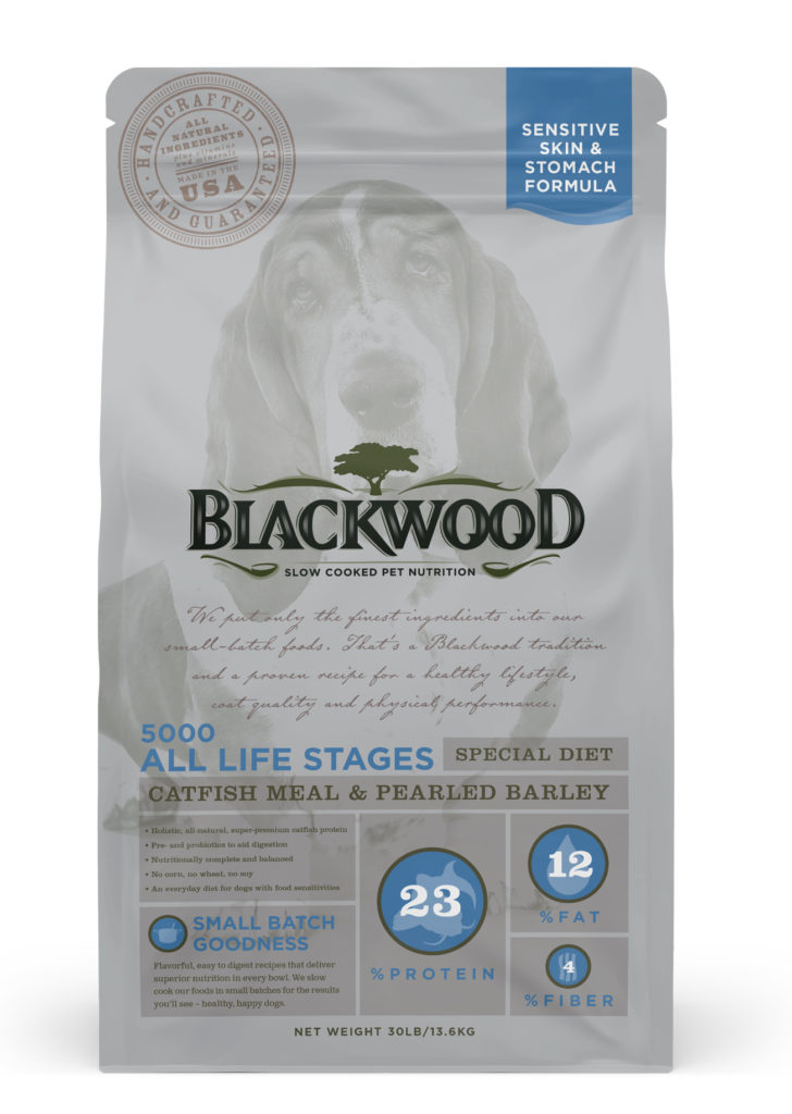 Blackwood 5000 Catfish Meal &amp; Pearled Barley Sensitive Skin &amp; Stomach Formula Dry Dog Food 13.6kg