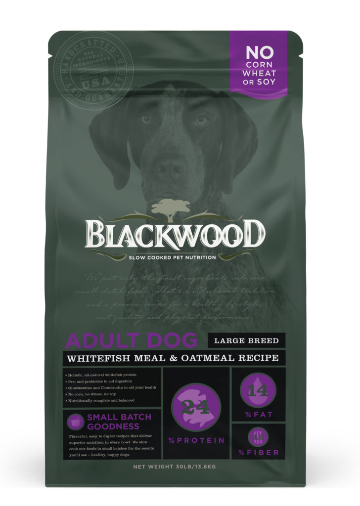 Blackwood Whitefish Meal &amp; Oatmeal Recipe Large Breed Adult Dry Dog Food 13.6kg