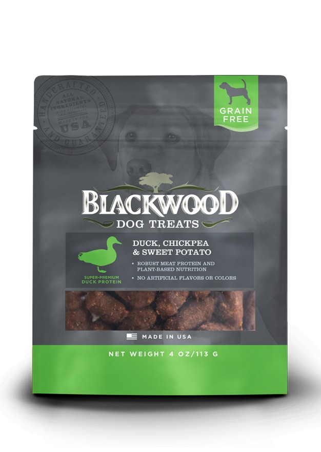 Blackwood Duck, Chickpea &amp; Sweet Potato Grain-Free Dog Treats 113g