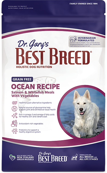 Dr. Gary's Best Breed Holistic Grain-Free Ocean Recipe With Salmon with Fruits &amp; Vegetables Dry Dog Food 11.8kg