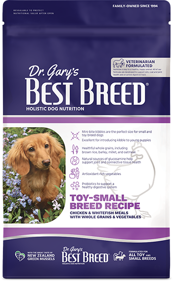 Dr. Gary's Best Breed Chicken &amp; Whitefish Meals Toy-Small Breed Recipe Dry Dog Food 5.9kg