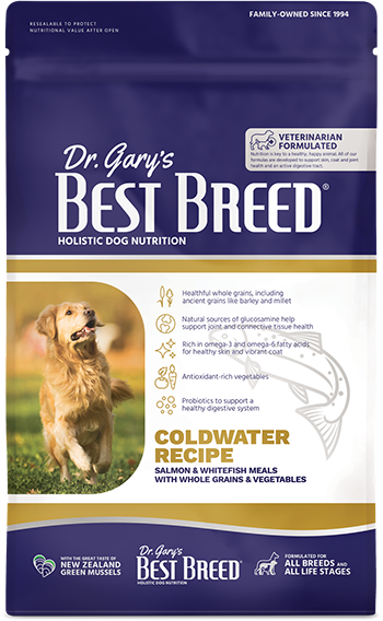 Dr. Gary's Best Breed Holistic Coldwater Recipe Salmon with Vegetables &amp; Herbs Dry Dog Food 11.8kg