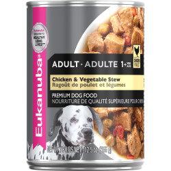 Eukanuba Adult Chicken &amp; Vegetable Stew Formula Case of 12 Canned Dog Food 355g