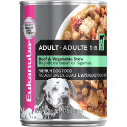 Eukanuba Adult Beef &amp; Vegetable Stew Case of 12 Canned Dog Food 355g