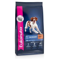 Eukanuba Senior Medium Breed Chicken Recipe Dry Dog Food 13.6